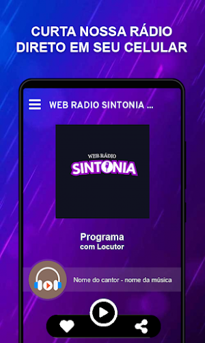 Web Rádio Sintonia Screenshot 0