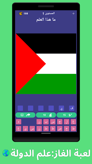 لعبة الغاز:علم الدولة Screenshot 2