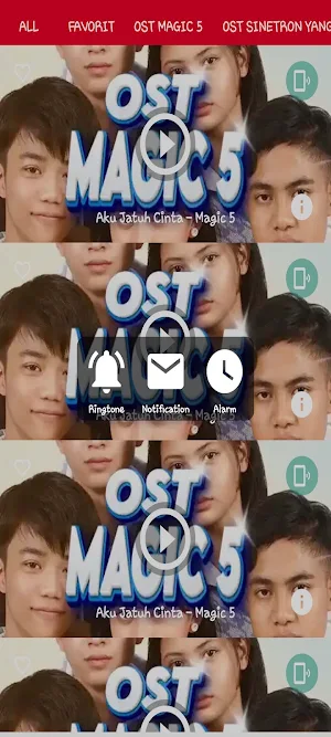 Ringtone Lagu Aku Jatuh Cinta Screenshot 1