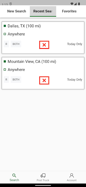 Spruce Load Finder Screenshot 2