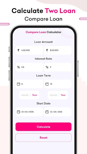 LoanStar - Loan EMI Calculator Screenshot 2
