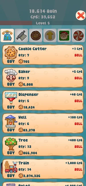 Cookie Clicker Collector Screenshot 3