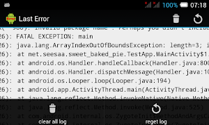 Last Error Screenshot 1