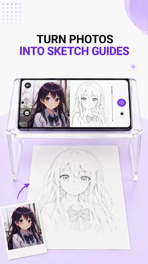 AR Drawing: Trace & Draw Anime Screenshot 3