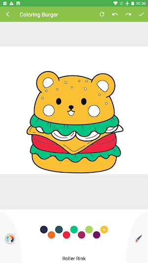 Colorful Burger Delight Screenshot 0
