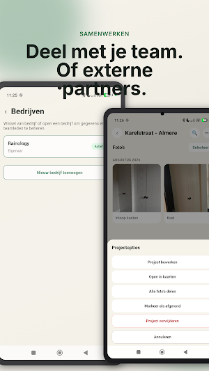 Klusmanagement Screenshot 2