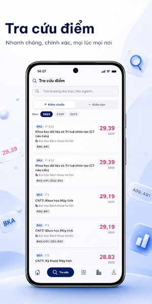 TopStudy: Tra Cứu Điểm Chuẩn Screenshot 2
