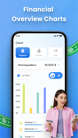 Budget Planner: Money Log Screenshot 3
