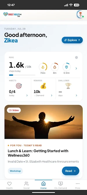 TargetHealth Screenshot 0