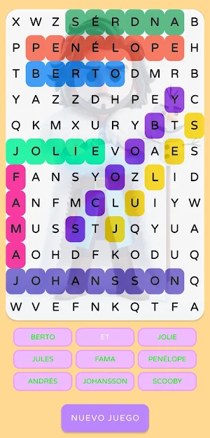 Word Search: Cinema and TV Screenshot 3