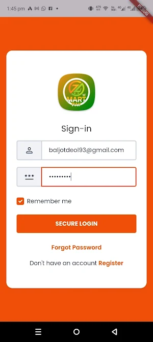 ZMartPay Screenshot 1