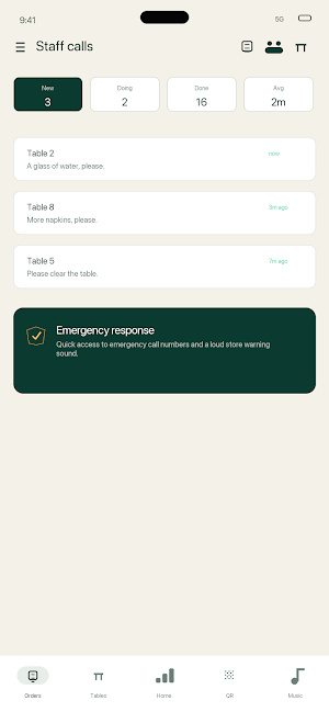 JEMPO - Table QR Order Screenshot 1