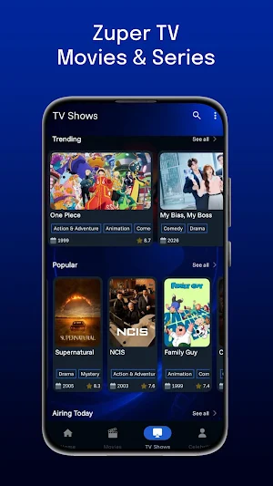 Zuper TV : Cine , Deportes,+18 Screenshot 0