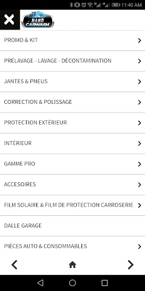 NANO CARWASH Screenshot 1