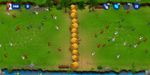 Chicken Frenzy - Save the Farm Screenshot 0