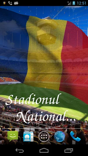 Romania Flag Live Wallpaper Screenshot 2