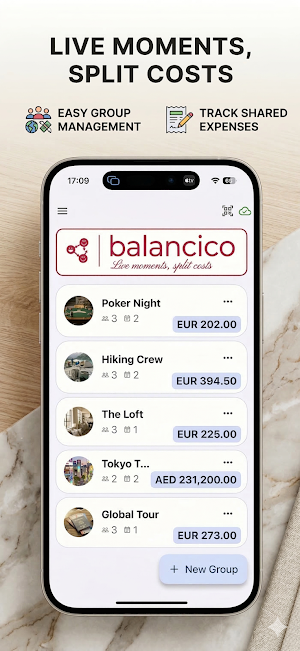 balancico – Expense Splitter Screenshot 0