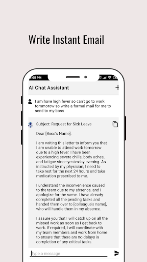 AI Assistant Chat - AI helper Screenshot 2