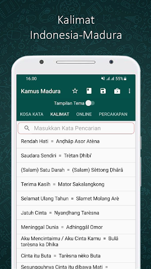 Kamus Madura Screenshot 2