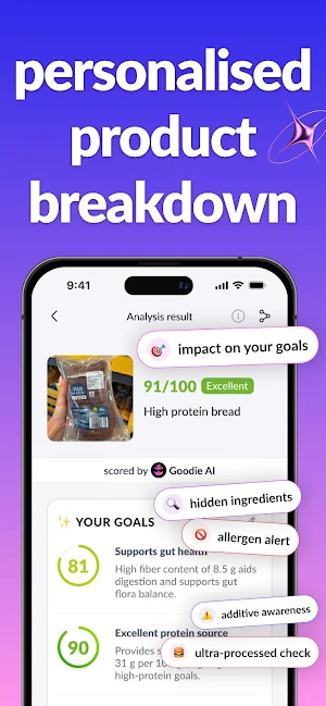 Goodie AI: Food Scanner Screenshot 2