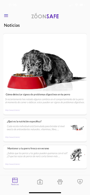 Zoonsafe Screenshot 1