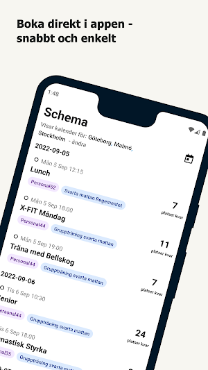 Forserums Hälsogym Screenshot 2