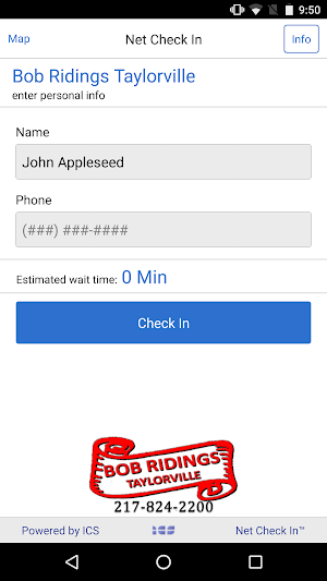 Net Check In - Bob Ridings Screenshot 1