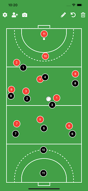 Field Hockey Tactic Board Screenshot 0