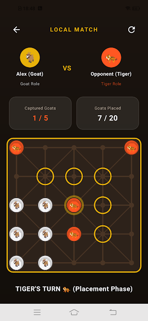 BaghBakri: Goats and Tigers Screenshot 1
