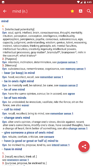Webster's Thesaurus Screenshot 0