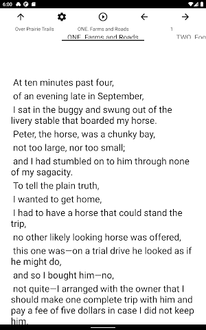 Book, Over Prairie Trails Screenshot 3