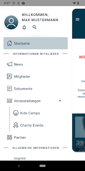 Peak Performer Stiftung Screenshot 2