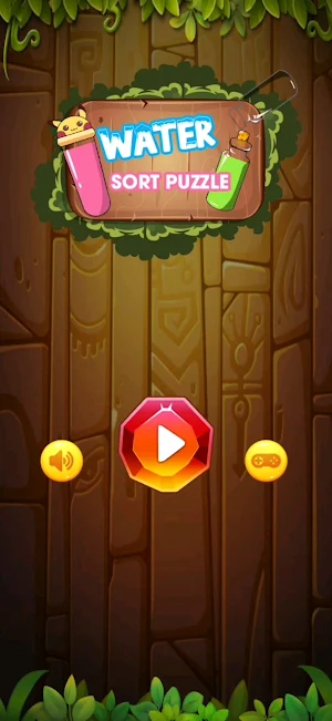 Water Sort Puzzle: Reto de clasificación de color Screenshot 1