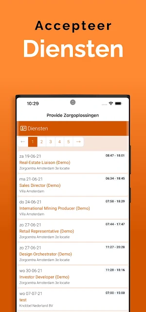 Provide Zorgoplossingen Screenshot 2