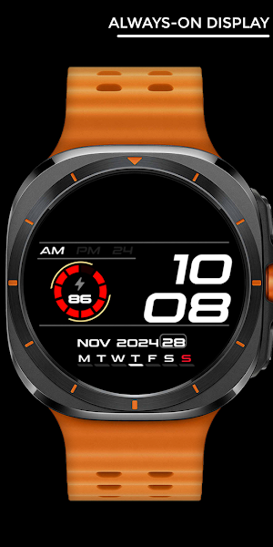 Night ver 49 - watch face Screenshot 2