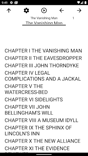 Book, The Vanishing Man Screenshot 0