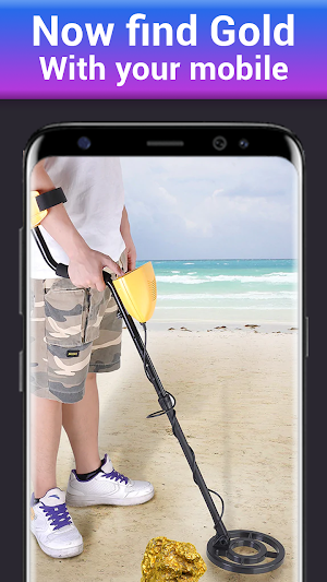Gold detector - Metal detector Screenshot 2