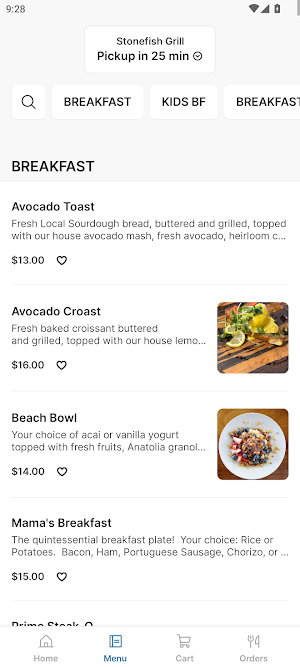 Stonefish Grill Screenshot 1