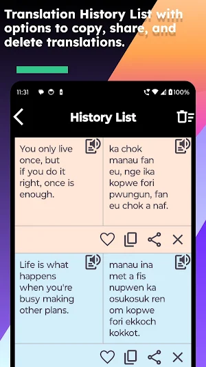 English Chuukese Translate Screenshot 3