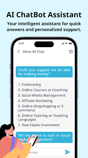 Voice Translator - AI Chatbot Screenshot 1