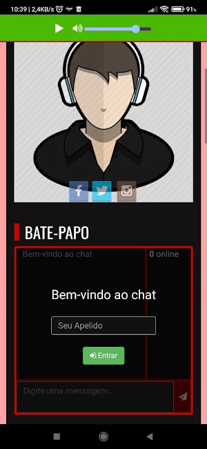 Site Bombeiro Moro Screenshot 1