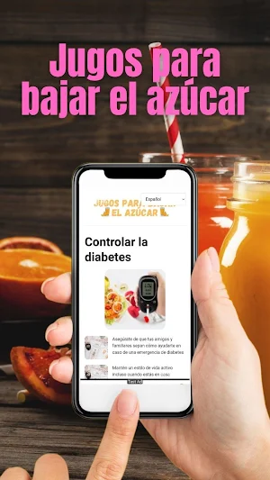 Jugos para bajar el azúcar Screenshot 2