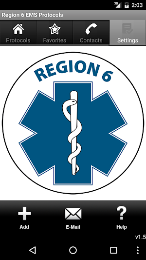 Region 6 EMS Protocols Screenshot 0