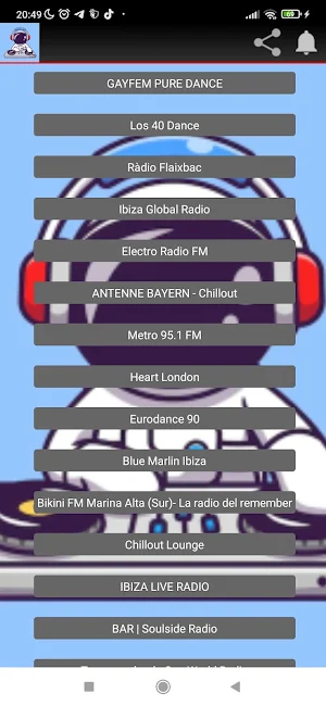 Radio Electrónica FM Screenshot 0