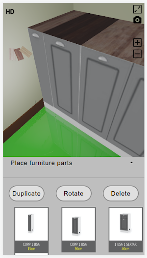 Configurator Mobilier 3D Screenshot 2