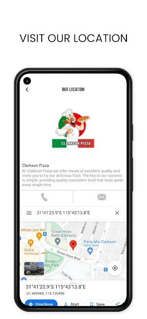 Clarkson Pizza Screenshot 3