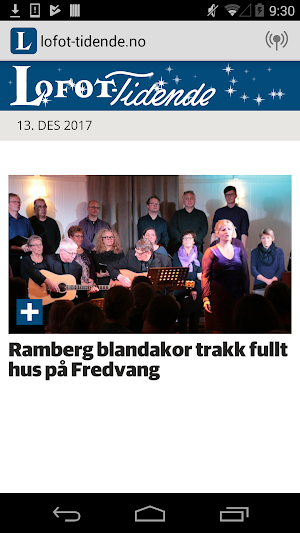 lofot-tidende.no Screenshot 0