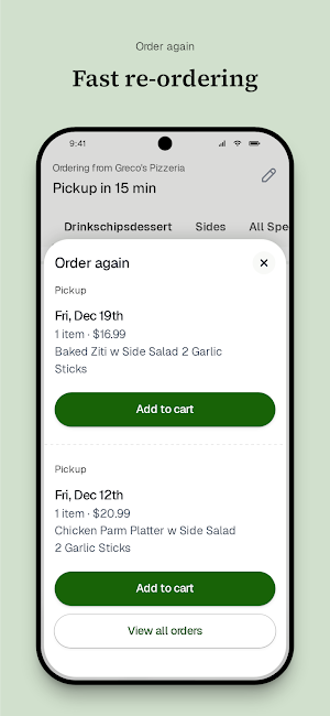 Greco's Pizzeria Screenshot 3