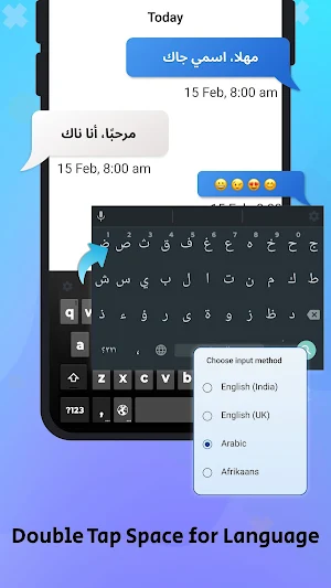 Big Keyboard: Simple & Classic Screenshot 2