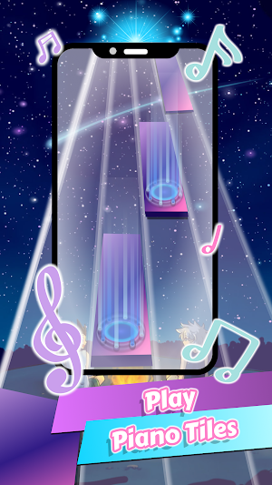 Piano Hunter X Gon Killua Game Screenshot 1